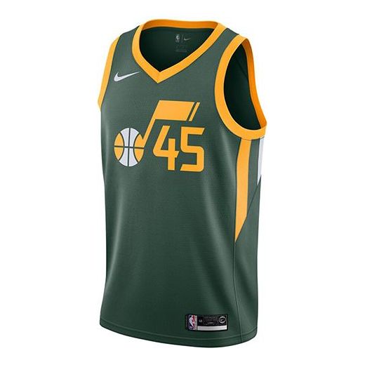 Nike Earned Edition NBA Donovan Mitchell 45 Utah Jazz Basketball Jerse ...