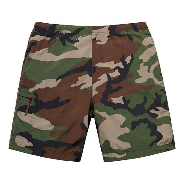 Supreme SS19 Nylon Trail Short Casual Shorts Unisex Camouflage SUP ...