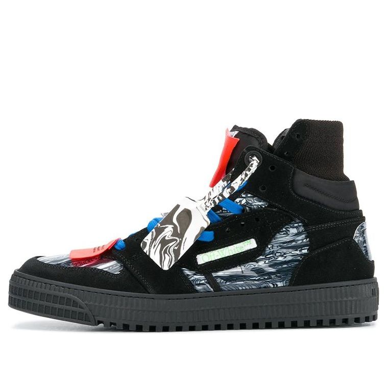 Off-White Off-Court High 'Black Optical White' OMIA065F20LEA0011002