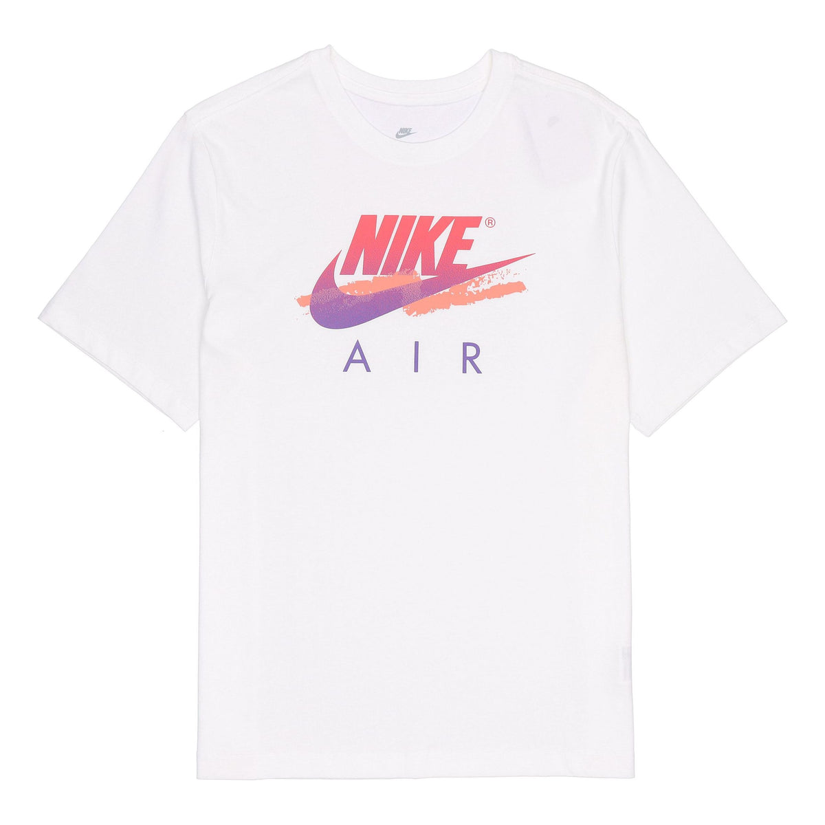 Nike Alphabet Logo Printing Round Neck Casual Short Sleeve White DR098 ...