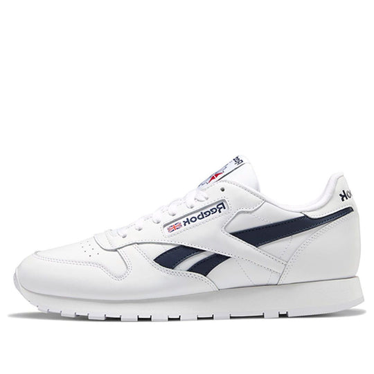 Reebok Classic Leather 'White Navy Blue' FX1367 - KICKS CREW