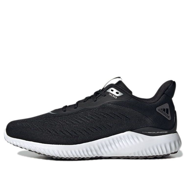 adidas Alphabounce 'Black Silver Metallic' GX4150 - KICKS CREW