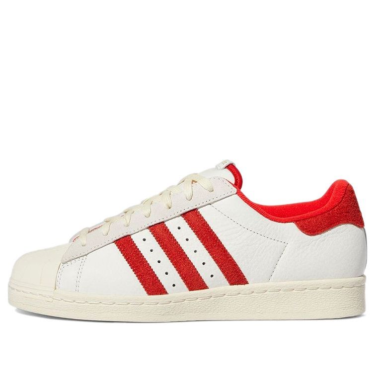 adidas Superstar 82 'White Vivid Red' GY8457 - KICKS CREW