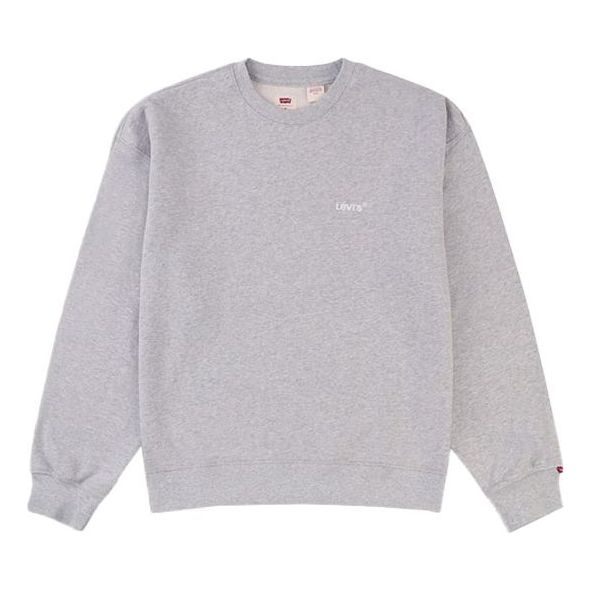 Levis Unisex Round-Neck Bandhnu Sweatshirt Grey A0717-0001 - KICKS CREW