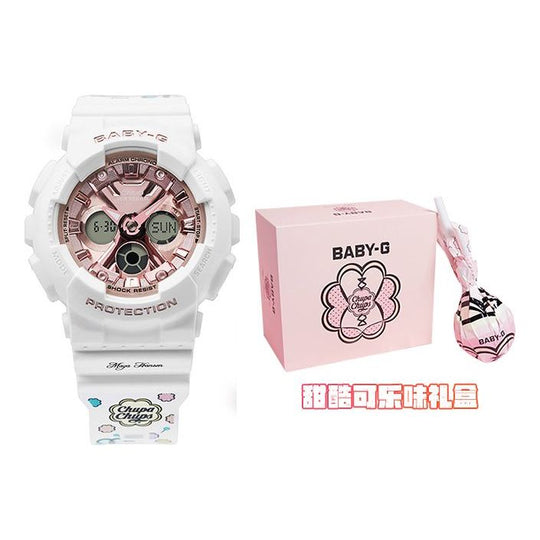 CASIO Baby-G 'White Pink' BA-130-7A1PRC - KICKS CREW