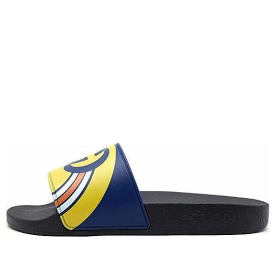 Pursuit logo 2024 slide sandal gucci