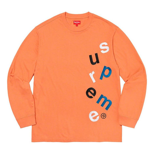 Supreme FW20 Week 4 Scatter Logo L SUP-FW20-107-ORARED - KICKS CREW