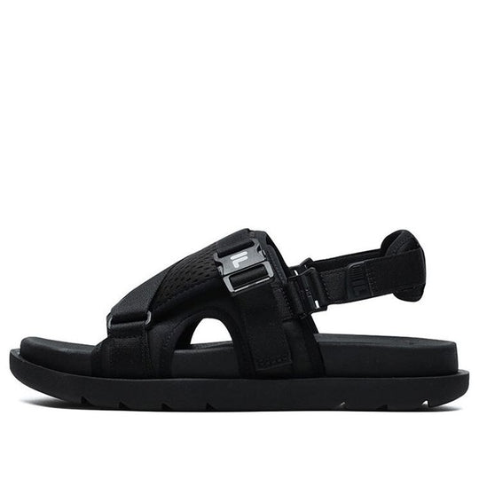 (WMNS) Fila Fusion Sandals 'Black' T12W125402FBK
