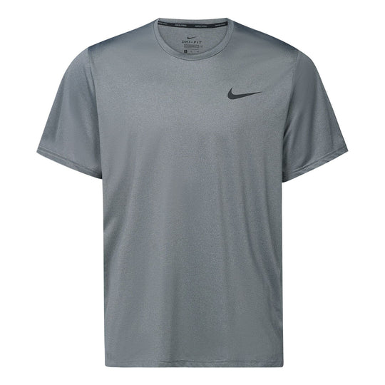 Nike MENS Pro Dri-FIT Casual Sports Quick-drying Short Sleeve Grey Gray CZ1182-010