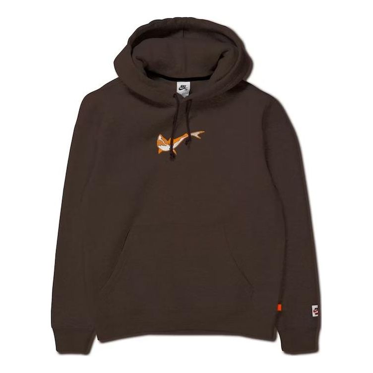 Nike SB Orange Label x Oski Fleece Skate Hoodie 'Baroque Brown' DJ3680-237