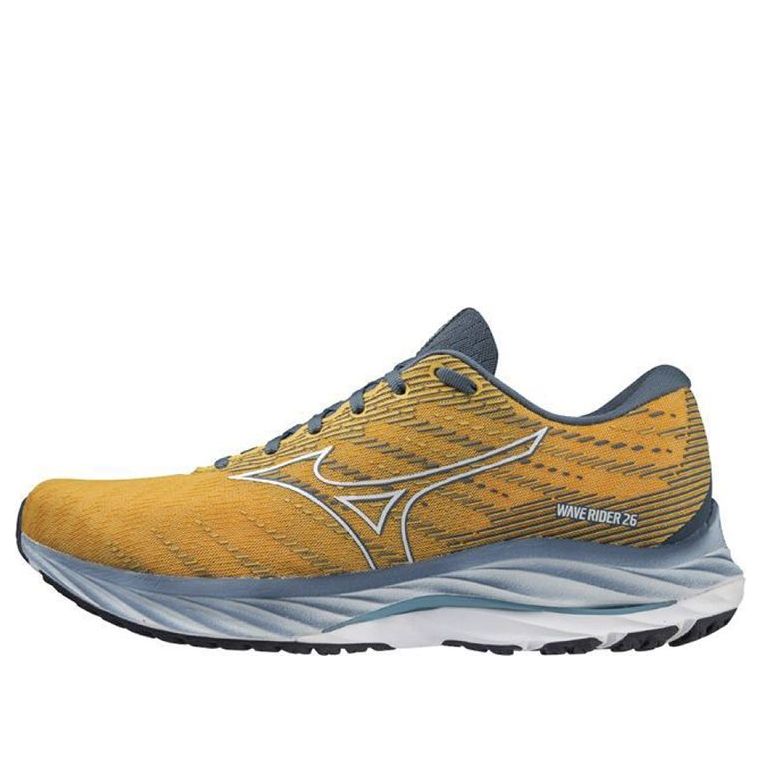 Mizuno Wave Rider 26 Super Wide 'Yellow' J1GC220407 - KICKS CREW