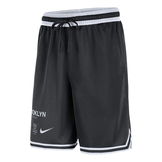 Nike NBA Brooklyn Nets Courtside Dri-FIT Basketball Sports Shorts Black CV5529-010