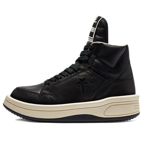 Converse Rick Owens x TURBOWPN Mid 'Black Cloud Cream' 172342C