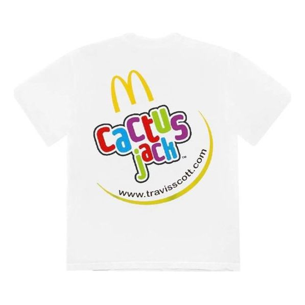 Travis Scott Cactus Jack x McDonald's CJ SMILE Tee TC-270