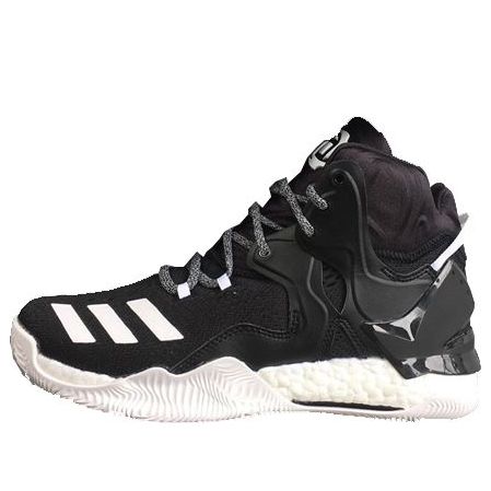 adidas D Rose 7 'Black White' B72905 - KICKS CREW