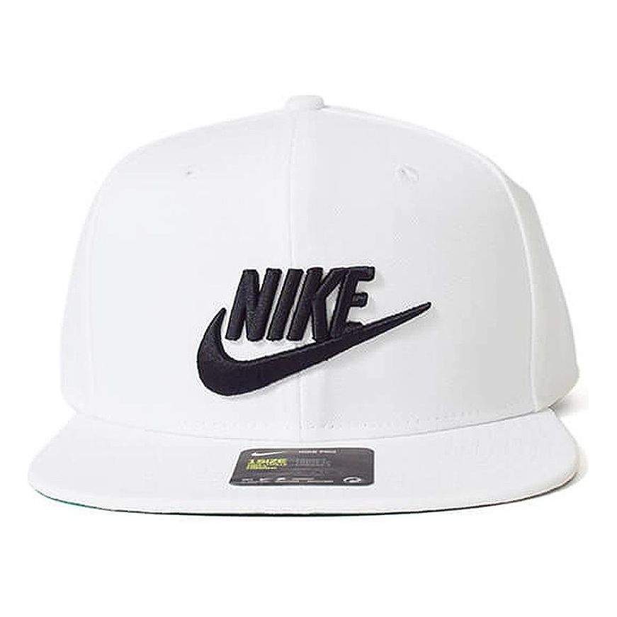 Nike Futura Pro Snapback Cap Athleisure Casual Sports White 891284-100 ...