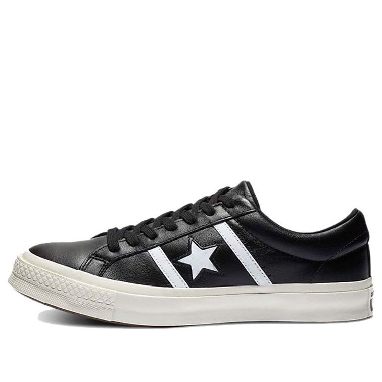 Converse One Star Academy Leather OX 'Black' 163757C-KICKS CREW