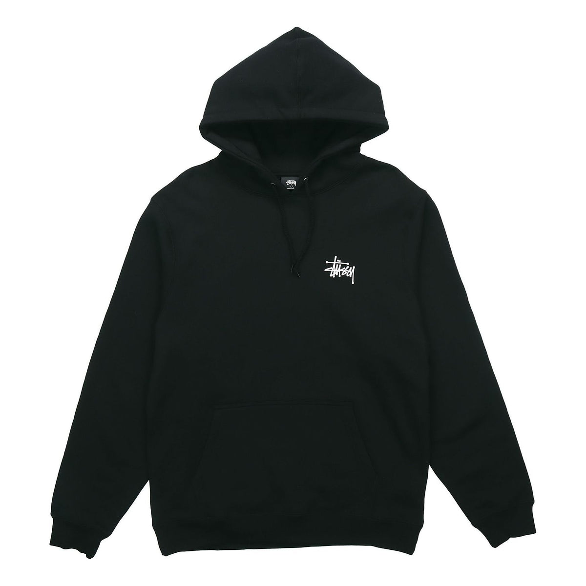 Stussy Basic Alphabet Logo Pullover Unisex Black TBD-STUSSY-2