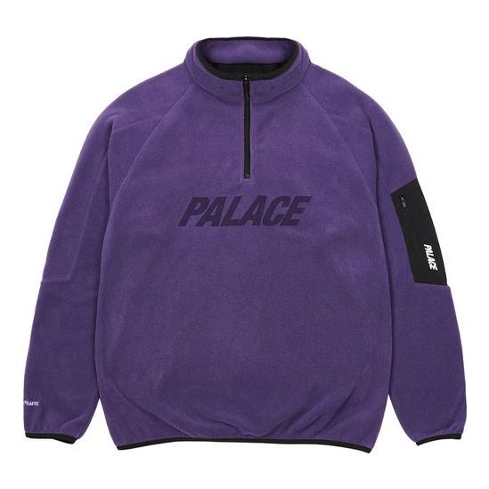 PALACE POLARTEC 1/4 ZIP JACKET GREY Sサイズ-