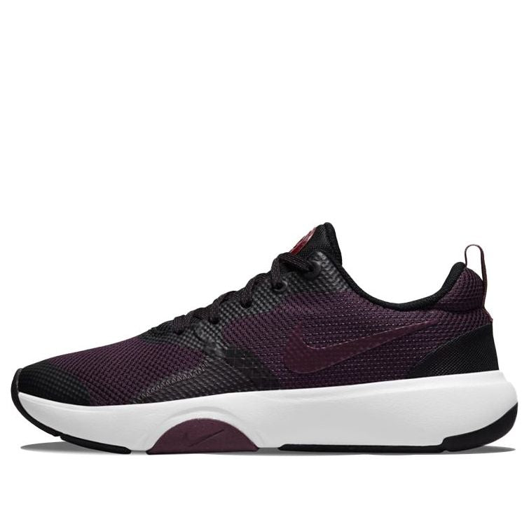 WMNS) Nike City Rep TR 'Black Archaeo Pink White Dark Beetroot 