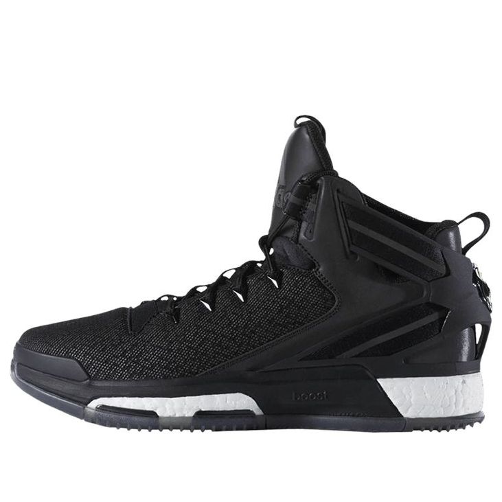 adidas D Rose 6 Boost 'Blackout Reflective' AQ7710 Basketball Shoes/Sneakers  -  KICKS CREW