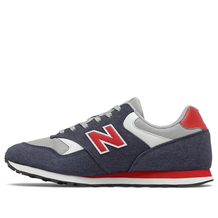 New Balance 393 Series Retro Colorblock Low Top Casual Navy Blue 'Gray ...