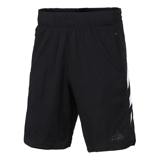 adidas Logo Printing Basketball Sports Breathable Shorts Black CE6969 ...