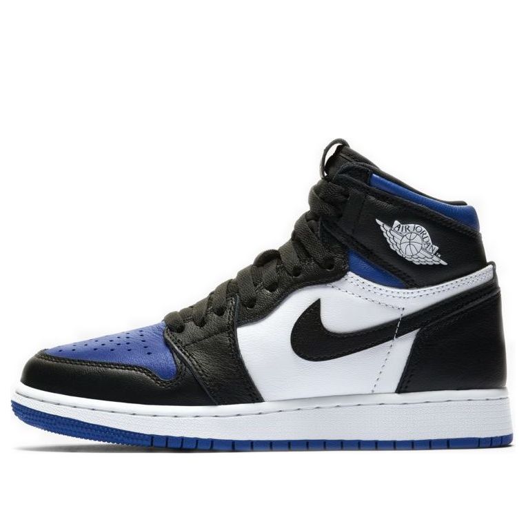 (GS) Air Jordan 1 Retro High OG 'Royal Toe' 575441-041 - KICKS CREW