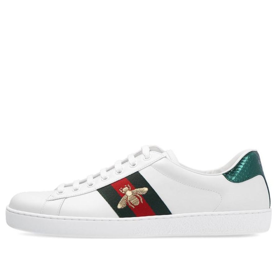 Gucci Ace Embroidered 'Bee' 429446-02JP0-9064 - KICKS CREW