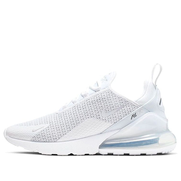 Nike Air Max 270 (Big Kid) White/Black/Pure Platinum