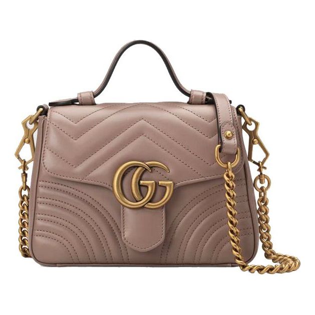 (WMNS) GUCCI MarmontSingle Shoulder Bag miniNude 547260-DTDIT-5729 ...