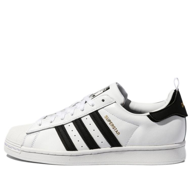 adidas originals Superstar Shoes 'Black White Gold' FX7784 - KICKS CREW