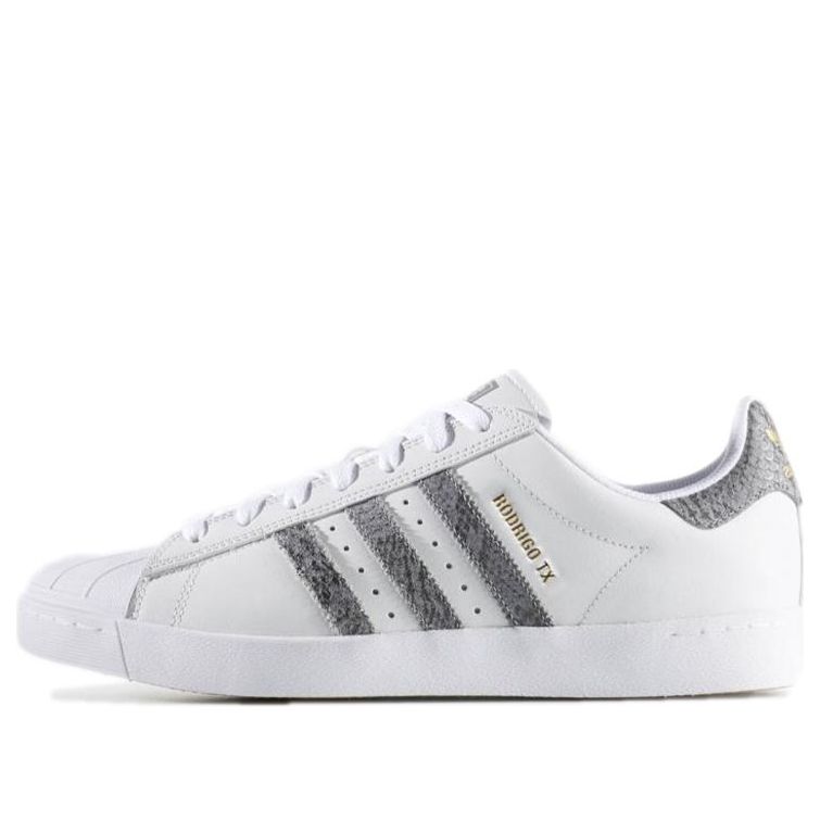 adidas originals Unisex Superstar Vulc ADV Sneakers White BB9067-KICKS CREW