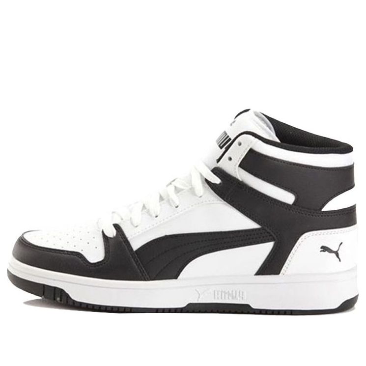 PUMA Rebound LayUp White/Black 369573-13-KICKS CREW