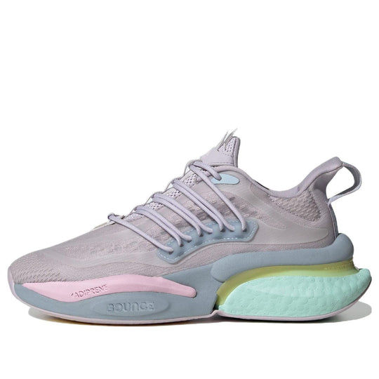(WMNS) adidas AlphaBoost V1 Shoes 'Silver Dawn Orchid Fusion' IE9731