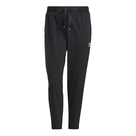 (WMNS) adidas originals Casual Sports Pants/Trousers/Joggers Black H39 ...