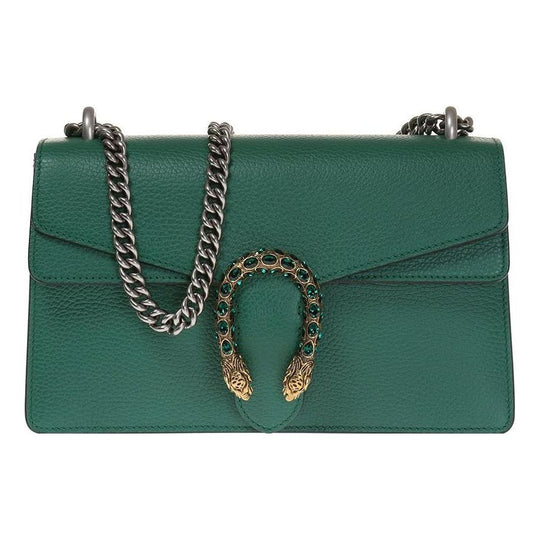 Gucci Dionysus Small Shoulder Bag in Green