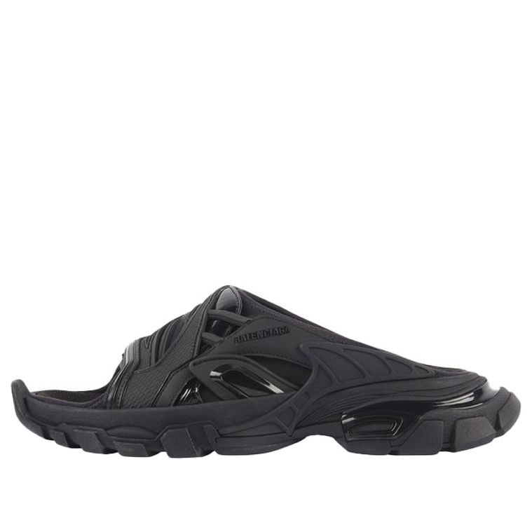 (WMNS) Balenciaga Track Slide Sandal 'Black' 618084W2NA11000