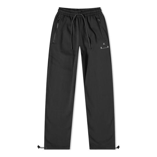 Air Jordan Solid Color Casual Sports Pants Men's Black DQ8088-010