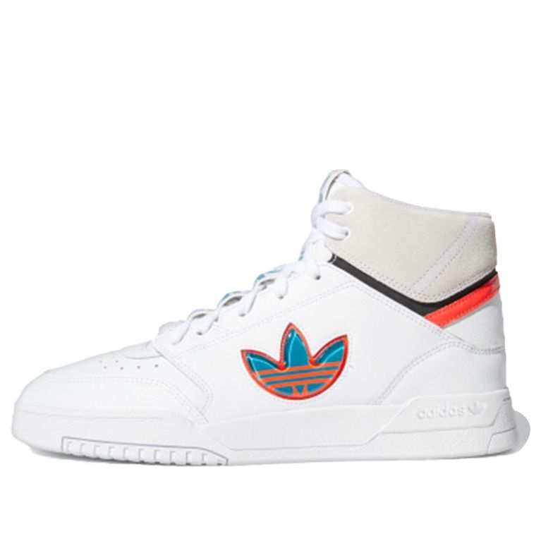 adidas originals Drop Step Xlt 'White Blue Orange' FX7697 - KICKS CREW