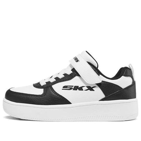 (GS) Skechers Sport Court 92 'White Black' 405697LC-WBK