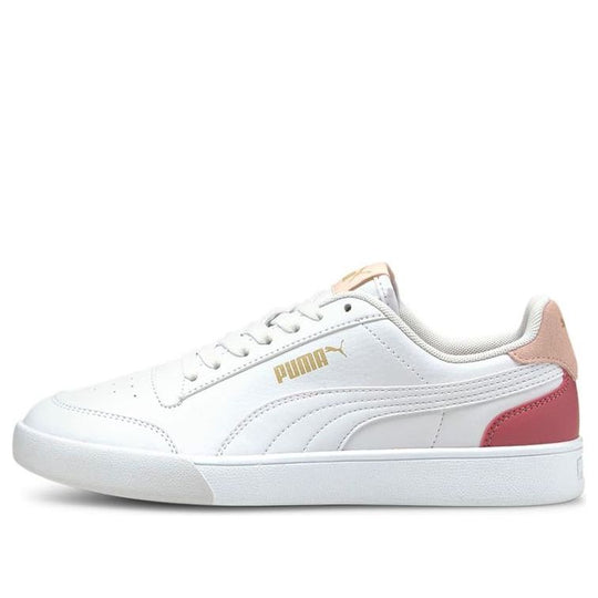 PUMA Unisex Shuffle Sneakers White/Red/Pink 309668-14 - KICKS CREW