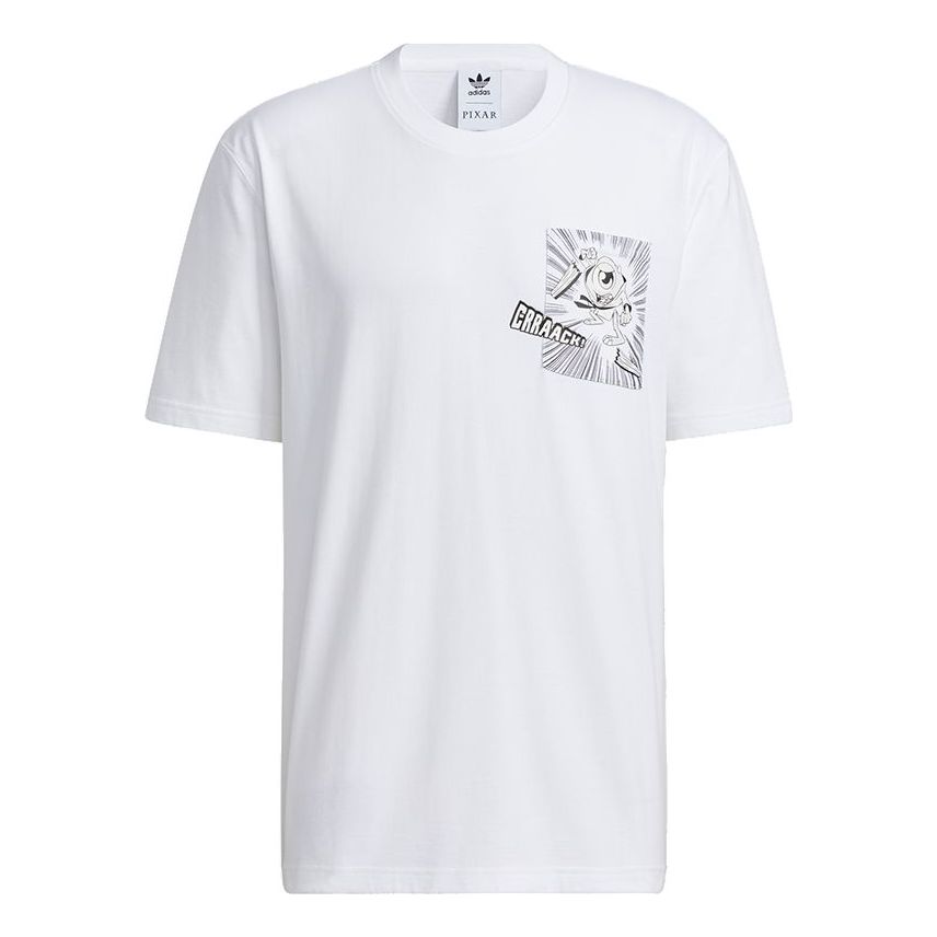 adidas originals x Disney Manga Ss Tee 1 Sports Short Sleeve Men's White  HD9073