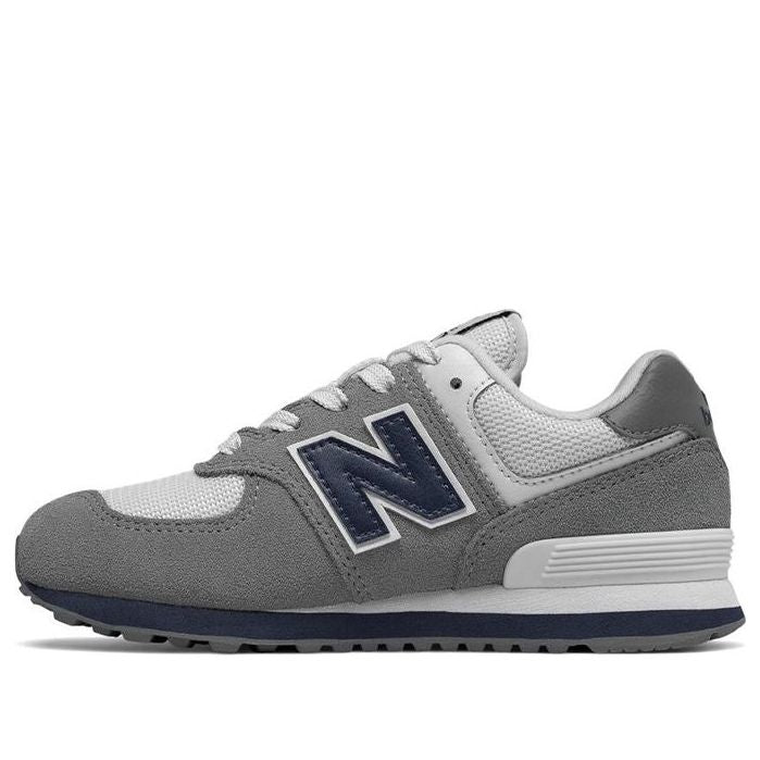 New Balance 574 Core Plus Kid's Shoes Grey GC574CG - KICKS CREW