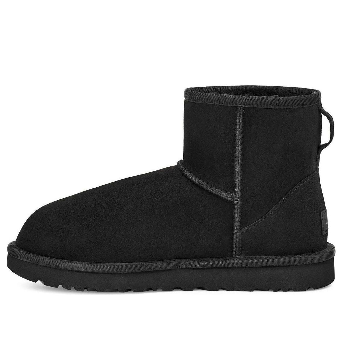 (WMNS) UGG Classic Mini II 'Black' 1016222-BLK - KICKS CREW