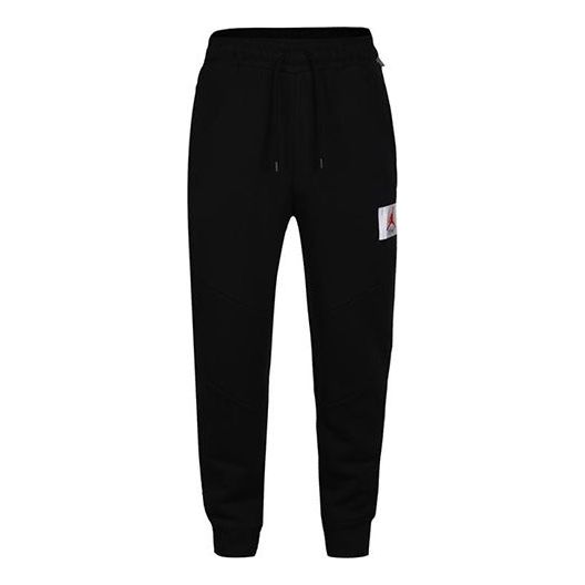 Jordan Flight Fleece pants, black and white