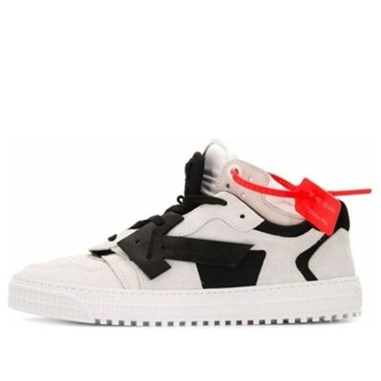 OFF-WHITE C/O Virgil Abloh Men'S Black And White Off Court Low Sneakers  OMIA151R20D380594810