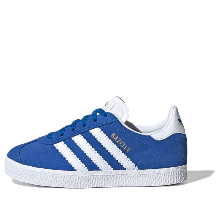 Ps Adidas Originals Gazelle Shoes Bluewhite Ef5647 Kicks Crew 9625