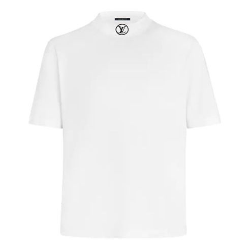 LOUIS VUITTON LV Embroidered Logo For Men White 1A40QP - KICKS CREW