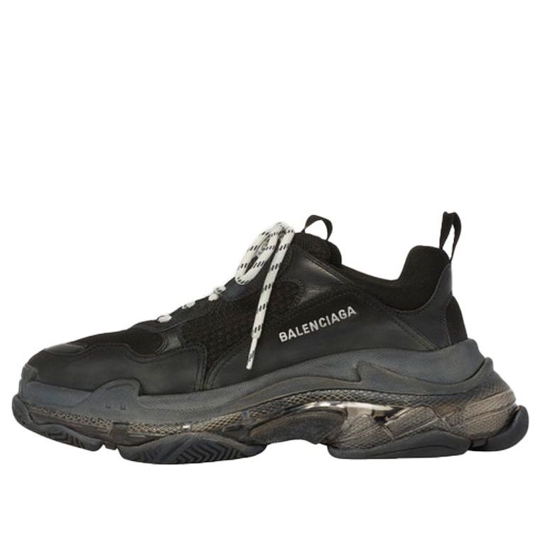 (WMNS) Balenciaga Triple S Trainer 'Black Clear Sole' 544351W09O11000 ...